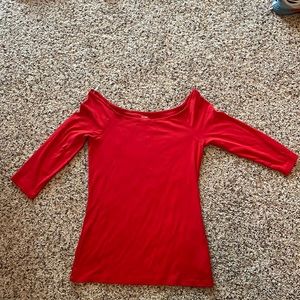 Women’s 3/4 length scoop neck
